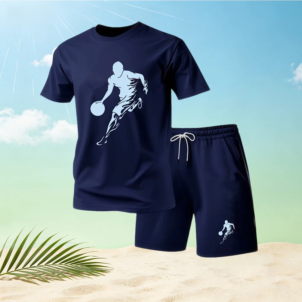 Street Fashion In China - Hot Sale Summer Men's T-Shirts Sets