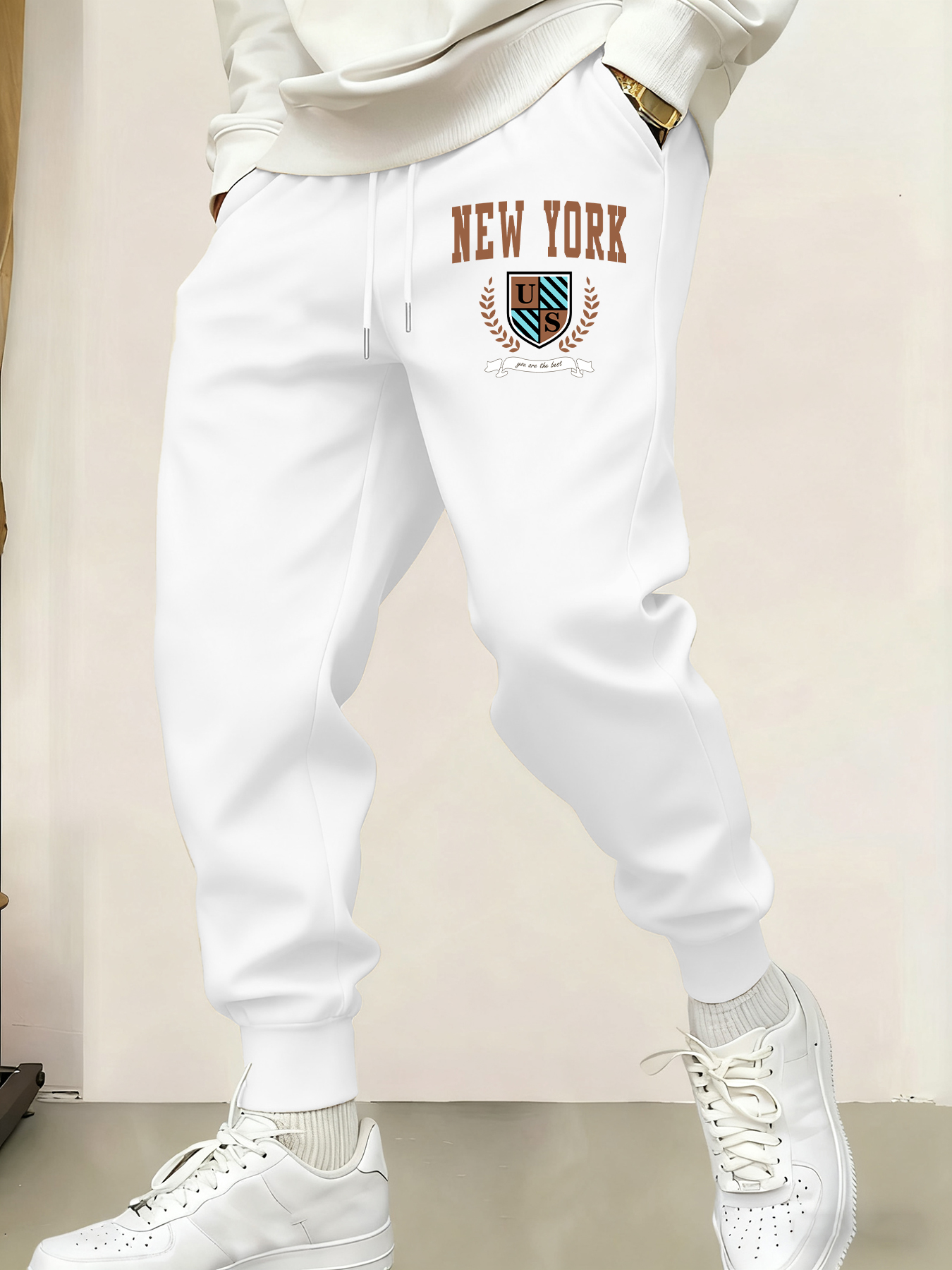 Street Fashion Of New York - New York Usa Print Mens Sweatpant