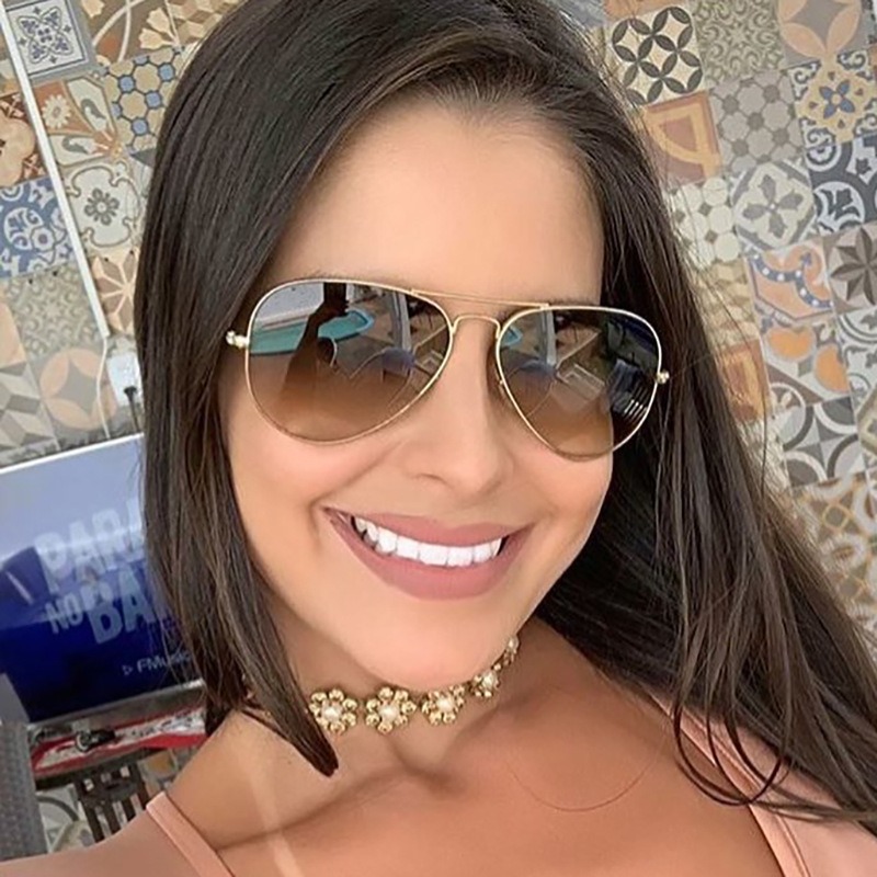 Retro Fashion Metal Oval Frame - đánh giá và giá Street Fashion Glasses