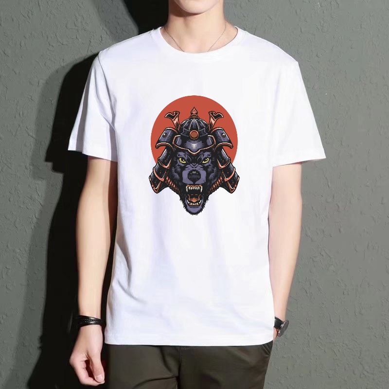 Men's Black Round-Neck Short-S - đánh giá và giá Street Fashion Casual