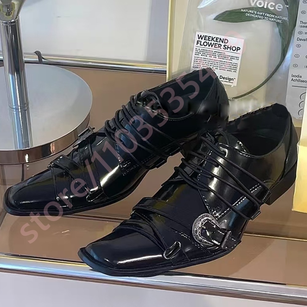Black Pointed Toe Women's Thic - đánh giá và giá Street Fashion Men 2025
