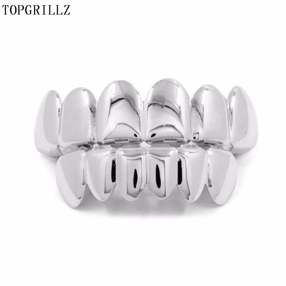 TOPGRILLZ Glossy Gold Silver P - đánh giá và giá Street Fashion Jewelry