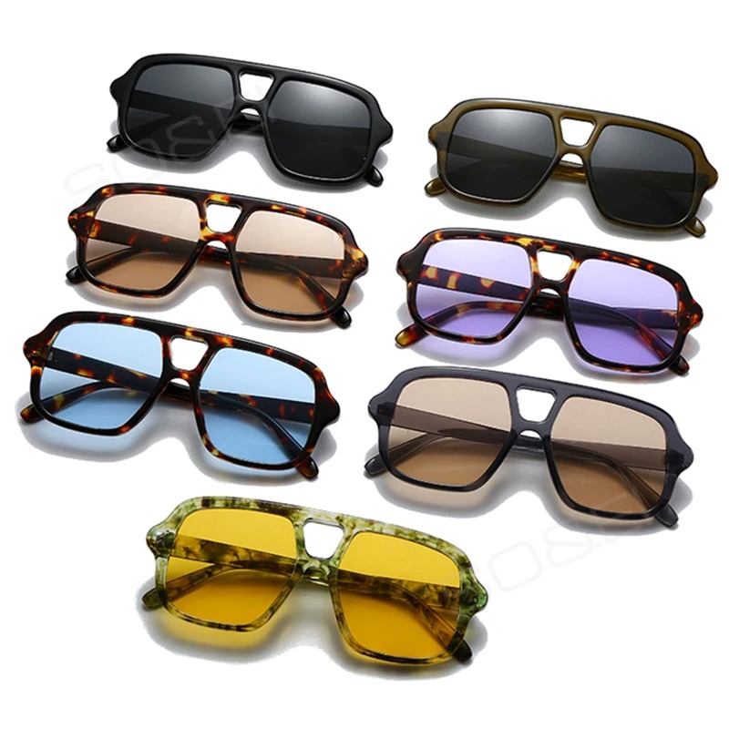 Popular Fashion Double Bridges - đánh giá và giá Street Fashion Glasses