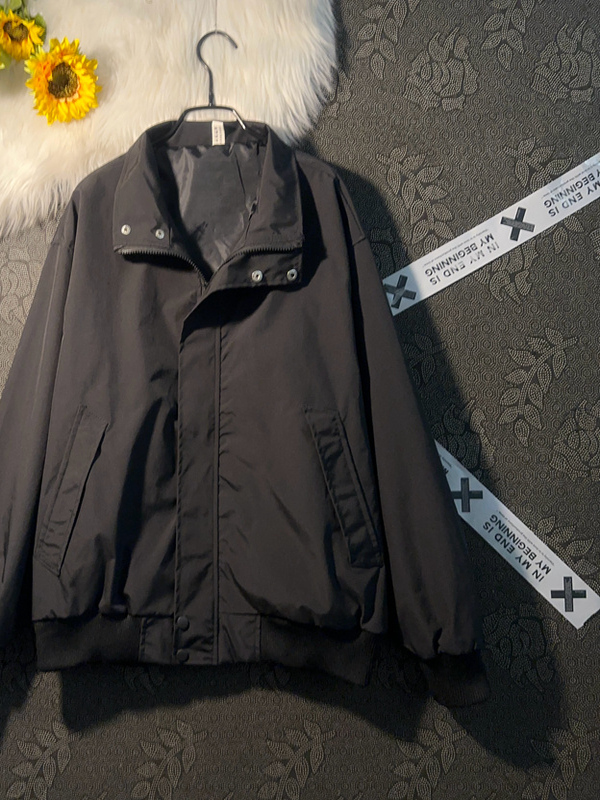 Men's Short Stand Collar Jacke - đánh giá và giá Street Fashion Hong Kong