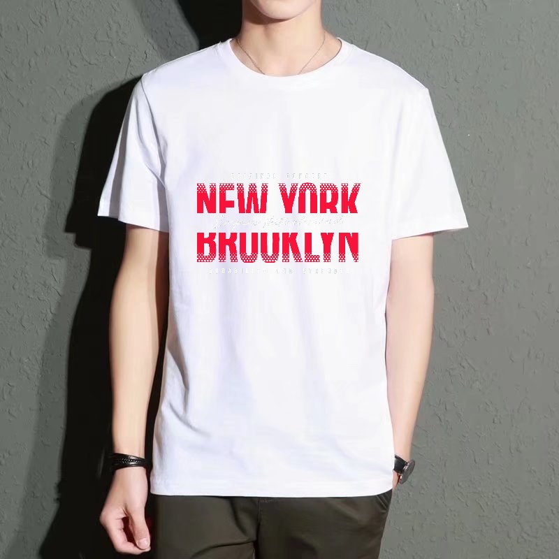 Men's Black Round-Neck Short-S - đánh giá và giá Street Fashion Of New York
