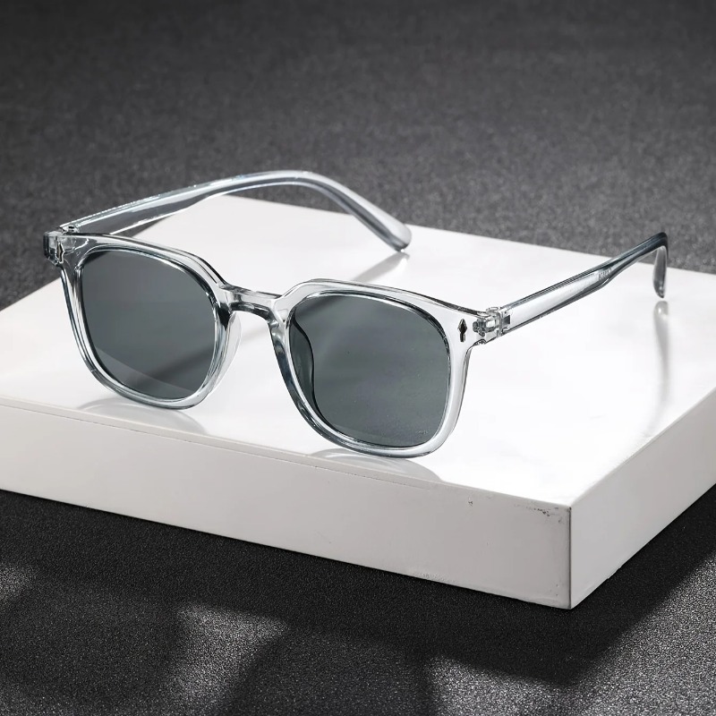 1PC Fashion Square Transparent - đánh giá và giá Street Fashion Glasses
