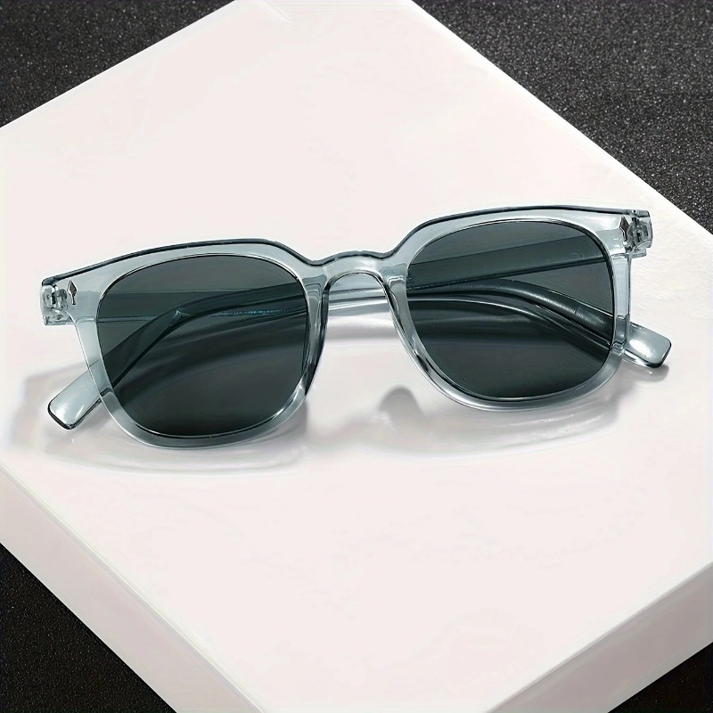 1PC Fashion Square Transparent - đánh giá và giá Street Fashion Glasses
