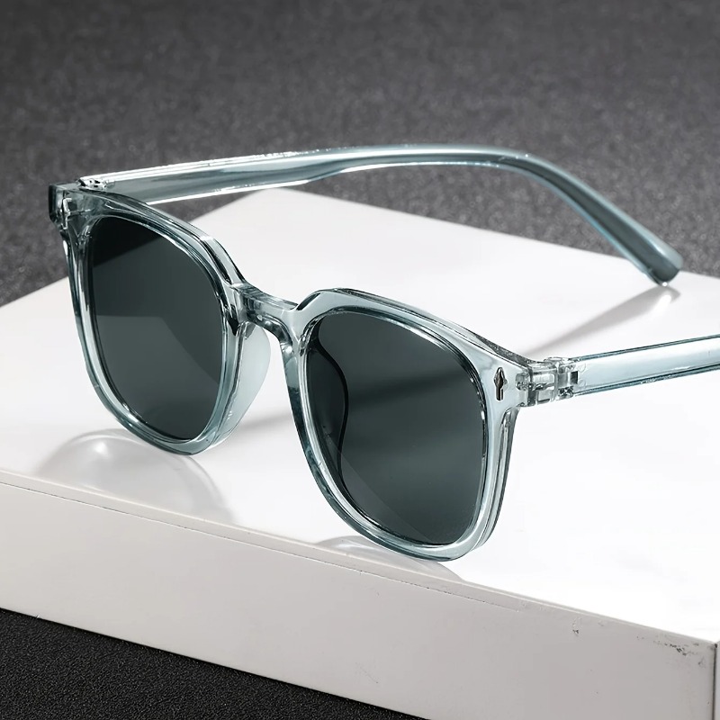 1PC Fashion Square Transparent - đánh giá và giá Street Fashion Glasses