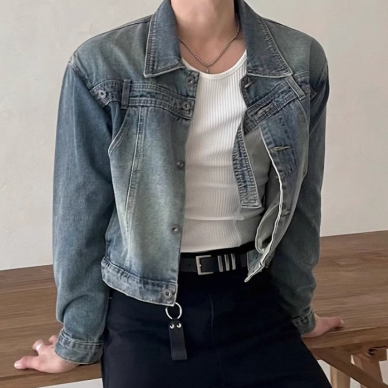 Fashion Retro Denim Jackets Me - đánh giá và giá Street Fashion Men 2025
