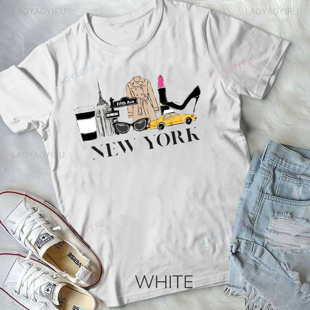 New York Printed T-shirt Capit - đánh giá và giá Street Fashion Of New York