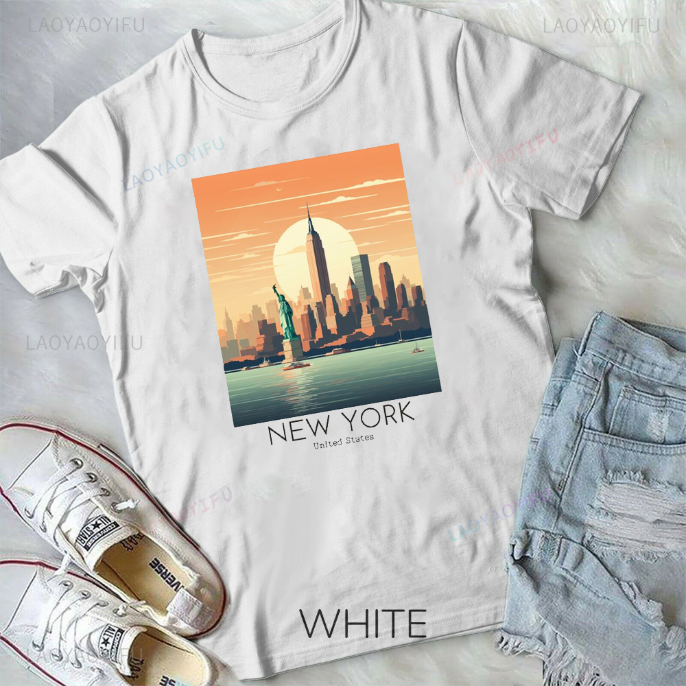 New York Printed T-shirt Capit - đánh giá và giá Street Fashion Of New York