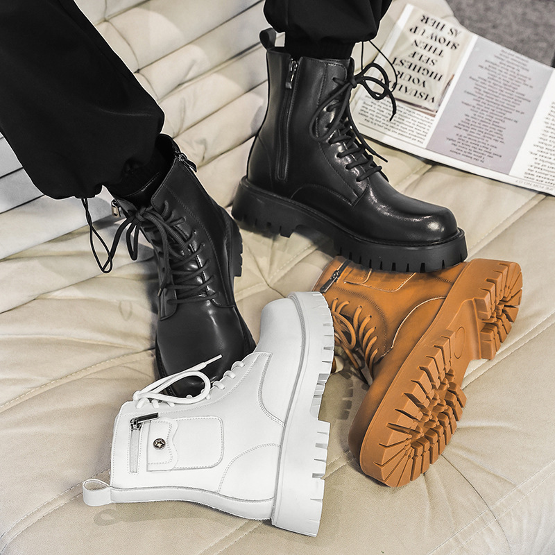 2025 Trend Men Boots Sneakers  - đánh giá và giá Street Fashion Men 2025