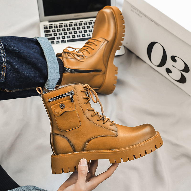 2025 Trend Men Boots Sneakers  - đánh giá và giá Street Fashion Men 2025
