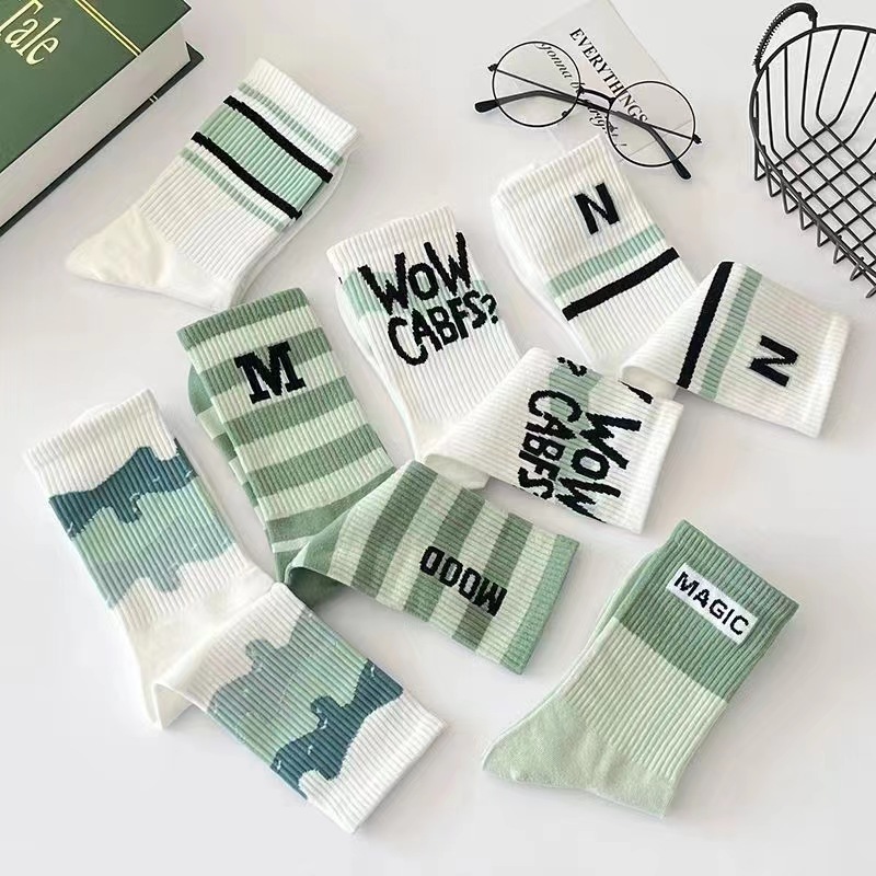 3/7 Pairs Women Striped Printe - đánh giá và giá Street Fashion Youtube