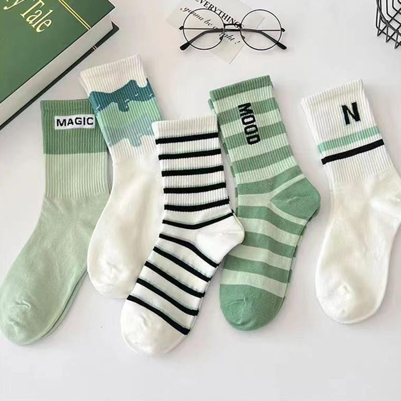 3/7 Pairs Women Striped Printe - đánh giá và giá Street Fashion Youtube