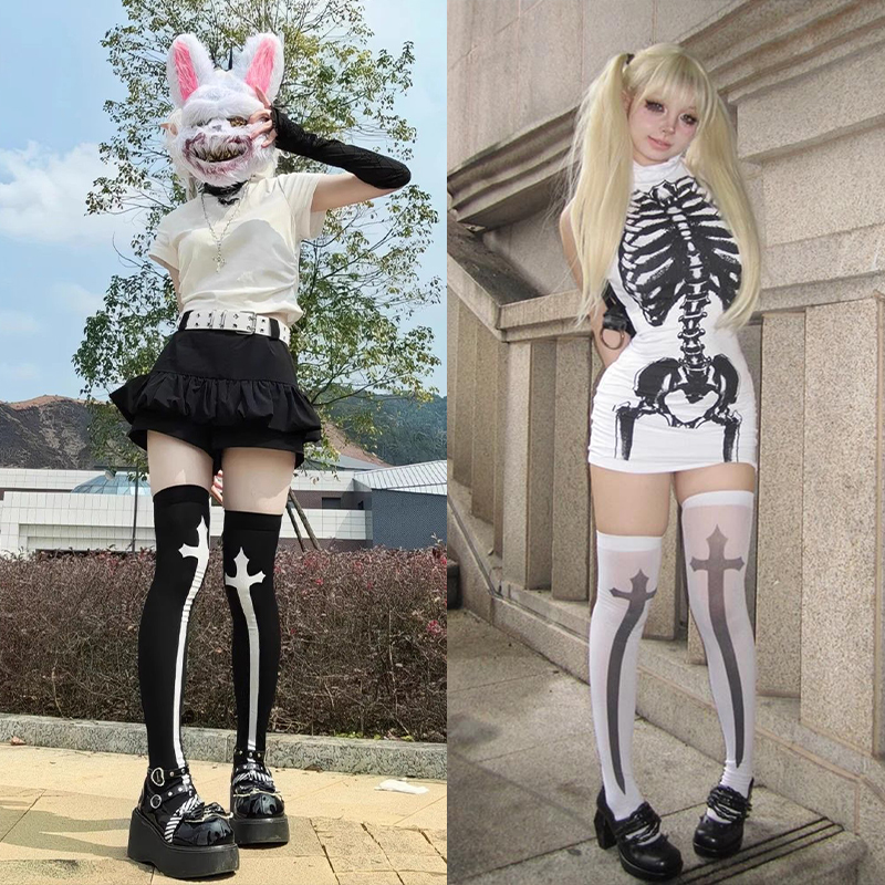 Gothic Y2K Lolita Black White  - đánh giá và giá Street Fashion Youtube