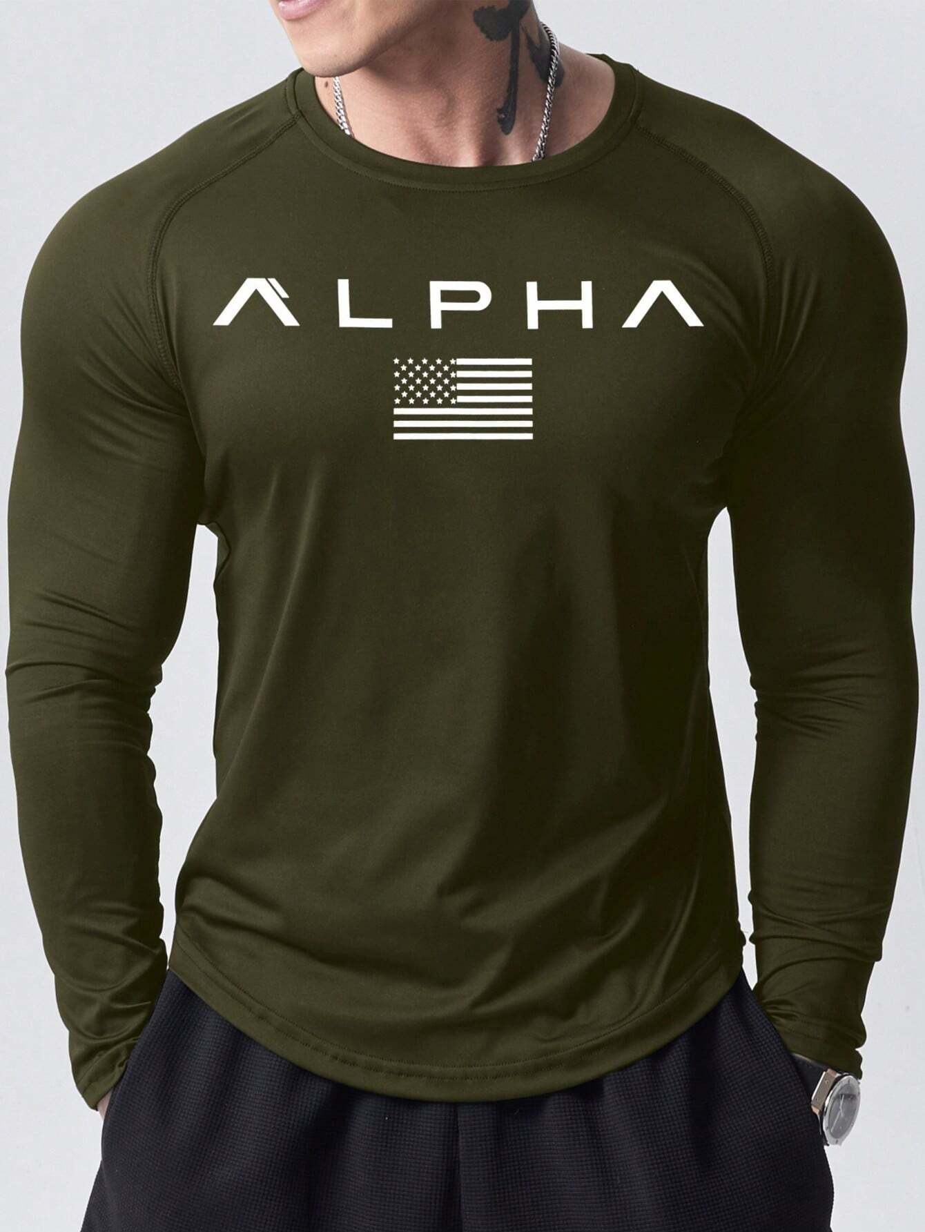 New men's long-sleeved T-shirt - đánh giá và giá Street Fashion Us