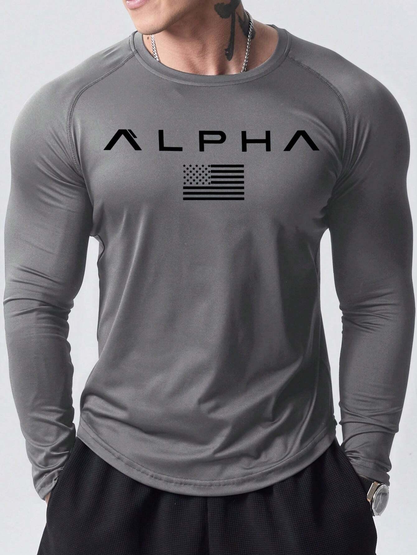 New men's long-sleeved T-shirt - đánh giá và giá Street Fashion Us