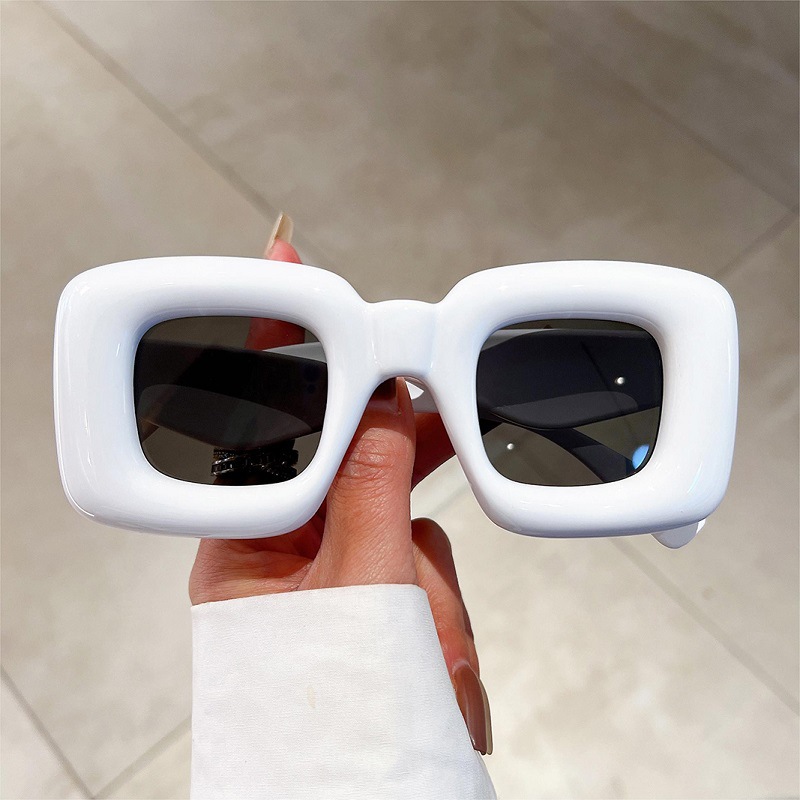 New Women Square Sunglasses Fe - đánh giá và giá Street Fashion Glasses