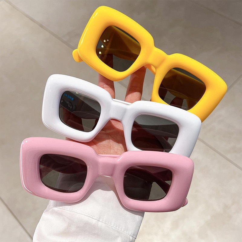 New Women Square Sunglasses Fe - đánh giá và giá Street Fashion Glasses