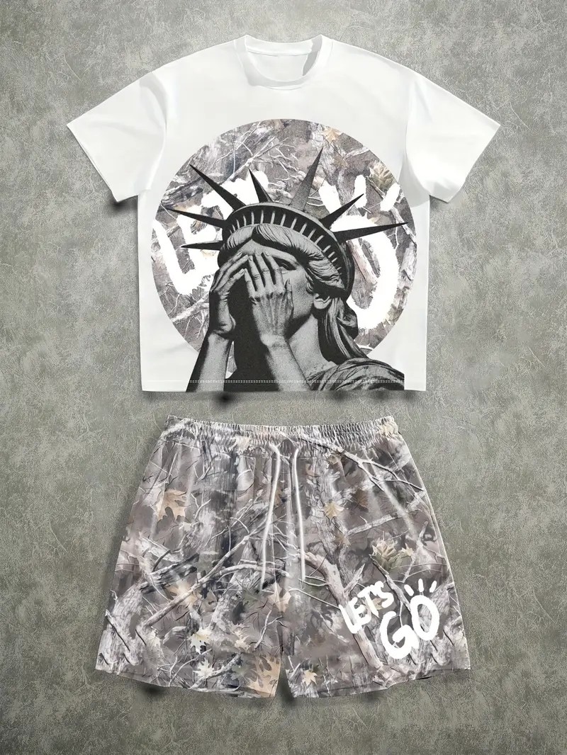 The 2026 Summer New men's Set  - đánh giá và giá Street Fashion In China