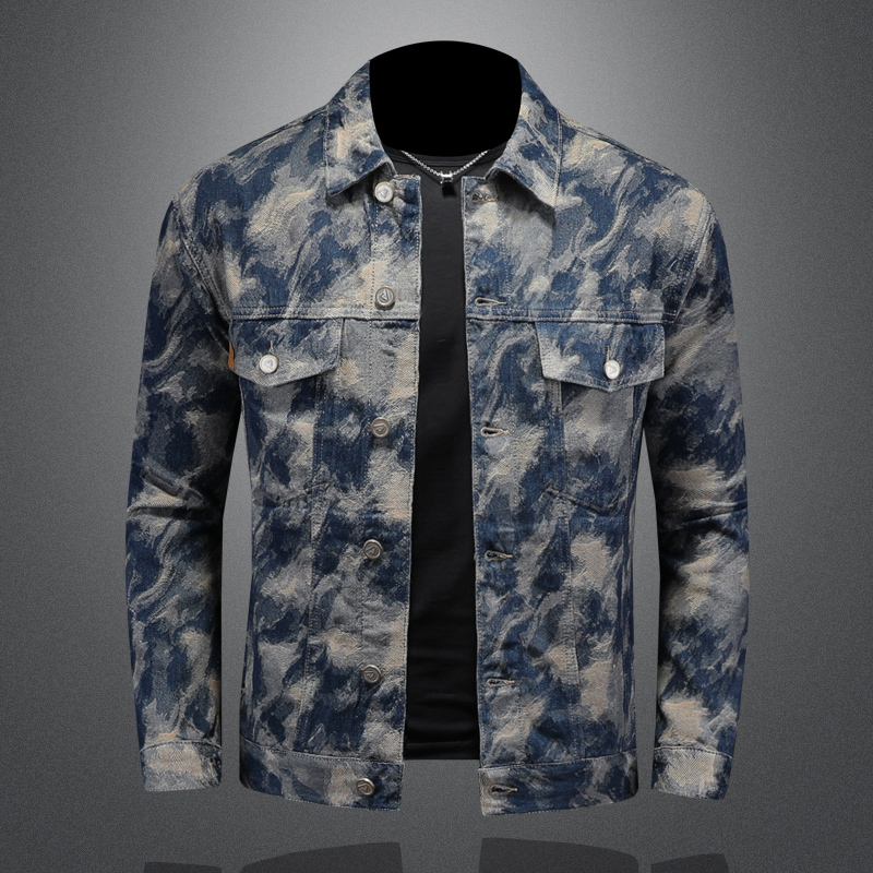 2025 Spring Vintage Denim Jack - đánh giá và giá Street Fashion Men 2025