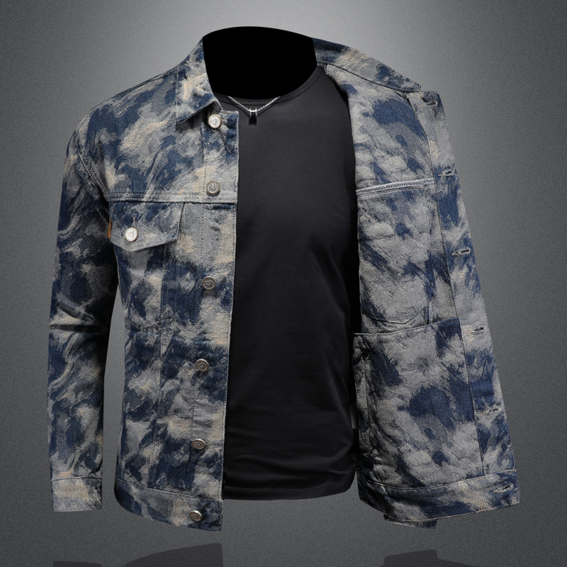 2025 Spring Vintage Denim Jack - đánh giá và giá Street Fashion Men 2025