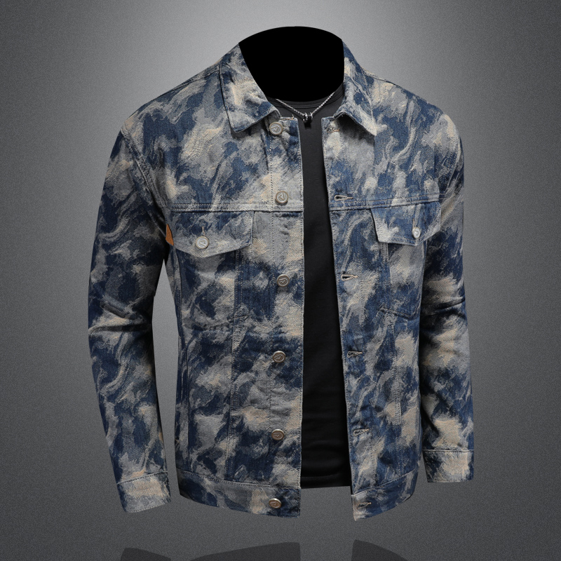 2025 Spring Vintage Denim Jack - đánh giá và giá Street Fashion Men 2025