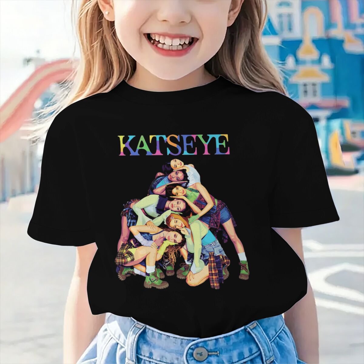 Katseye Graphic T Shirts for K - đánh giá và giá Street Fashion Youth