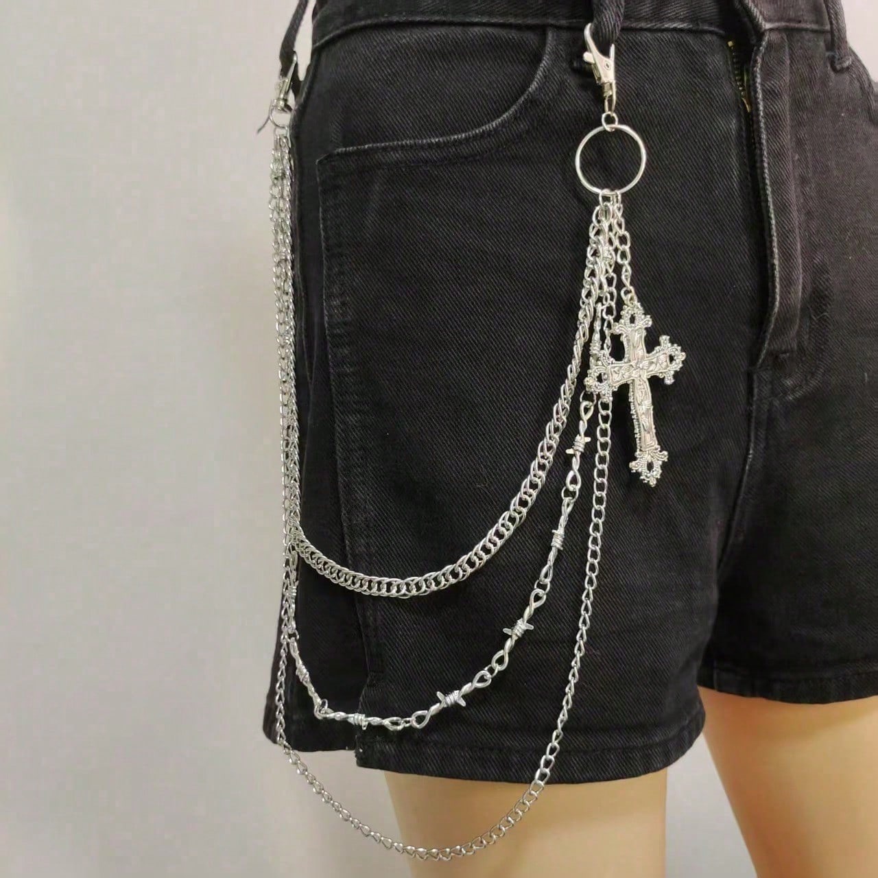 1PC street personality trend l - đánh giá và giá Street Fashion Jewelry