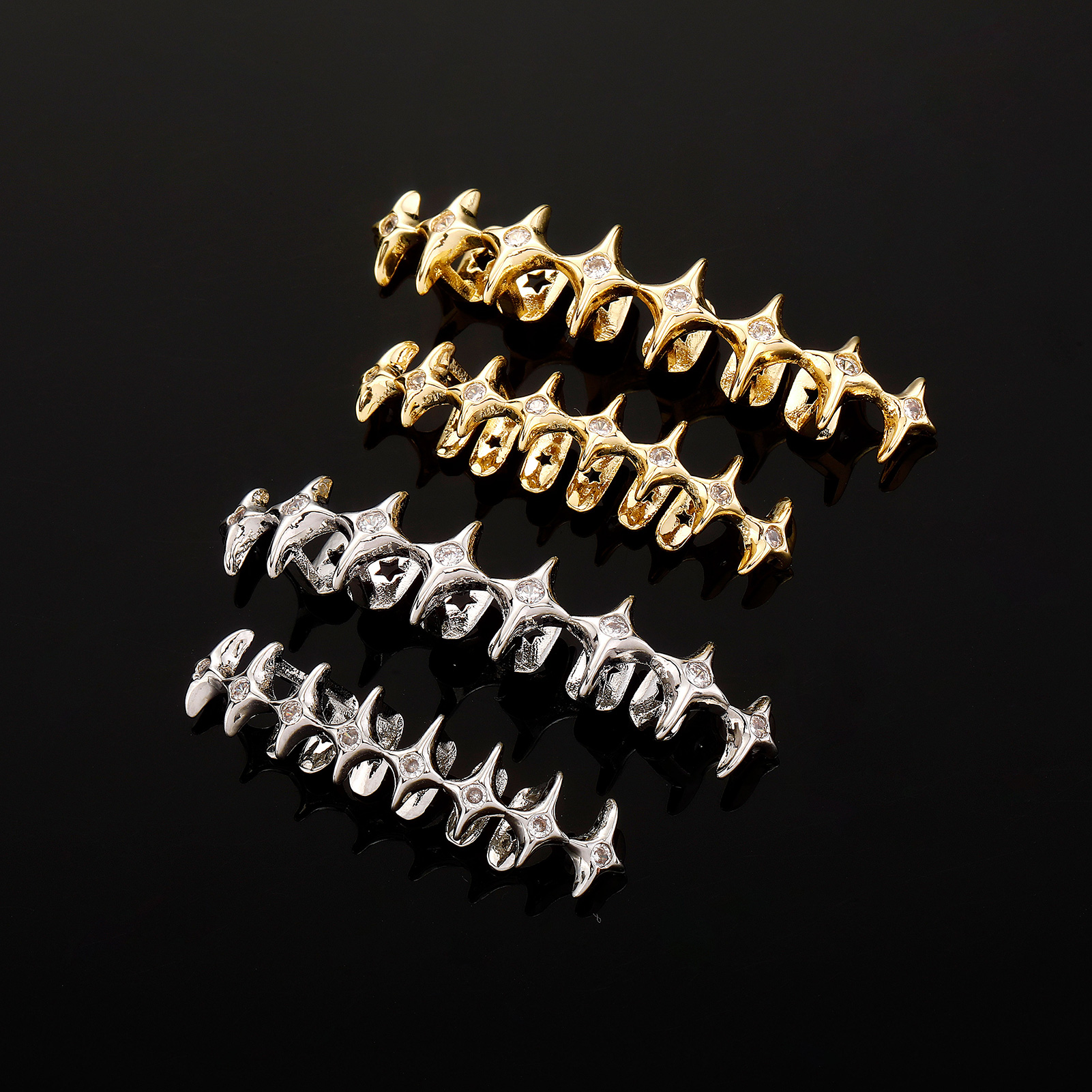 TOPGRILLZ Cross Bling Teeth Gr - đánh giá và giá Street Fashion Jewelry