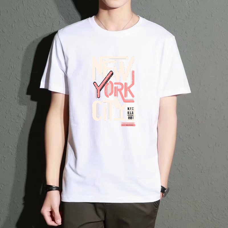 Men's Black Round-Neck Short-S - đánh giá và giá Street Fashion Of New York