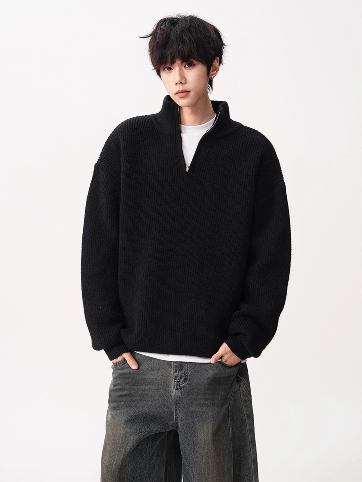 Fur Collar Pullovers Graphic M - đánh giá và giá Street Fashion Youth