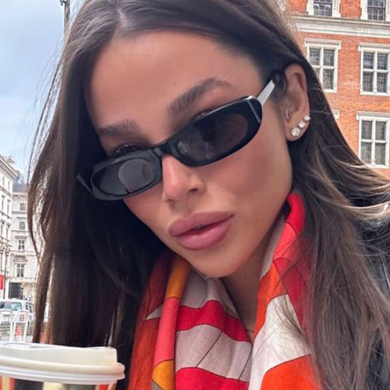 Women's Retro Oval Sunglasses  - đánh giá và giá Street Fashion Glasses