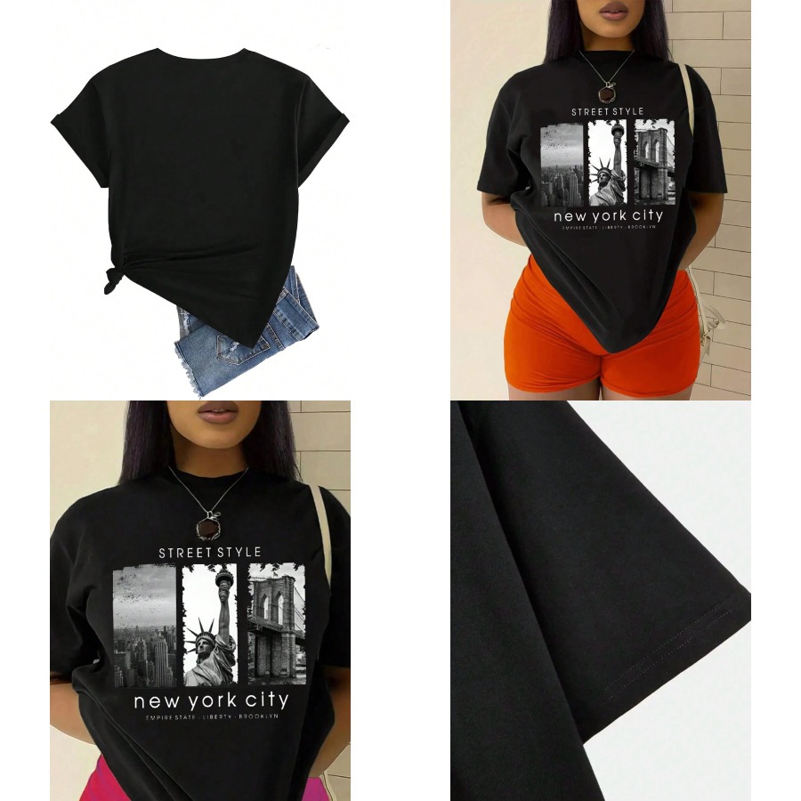 【New style】 Pattern Printed Sh - đánh giá và giá Street Fashion Of New York