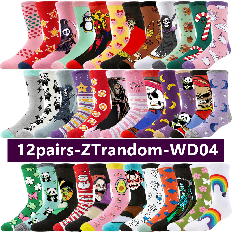 12pairs Anime Cartoon Socks Me - đánh giá và giá Street Fashion Youtube