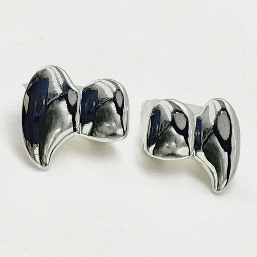 2Pcs/Set Double Glossy Hip-Hop - đánh giá và giá Street Fashion Jewelry