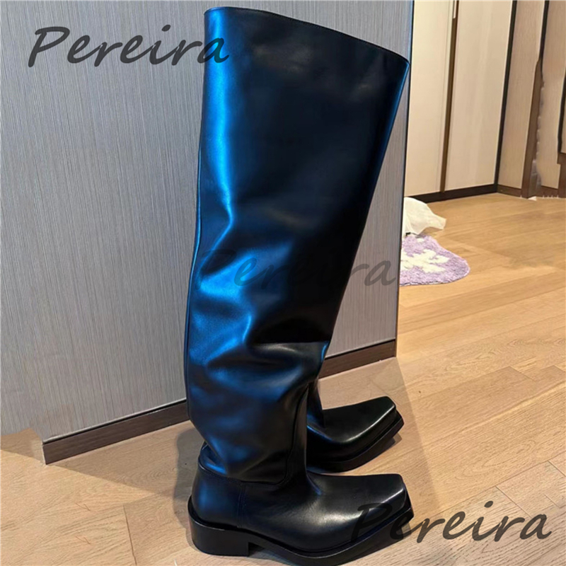 Thick Soled Over The Knee Boot - đánh giá và giá Street Fashion Rome