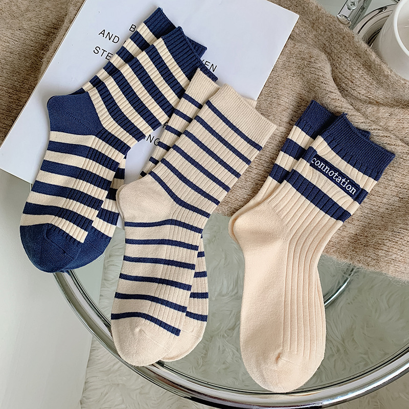 Autumn Women Sports Socks Stri - đánh giá và giá Street Fashion Youtube