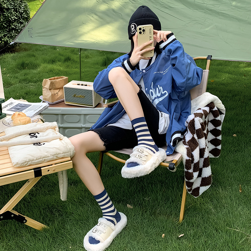 Autumn Women Sports Socks Stri - đánh giá và giá Street Fashion Youtube