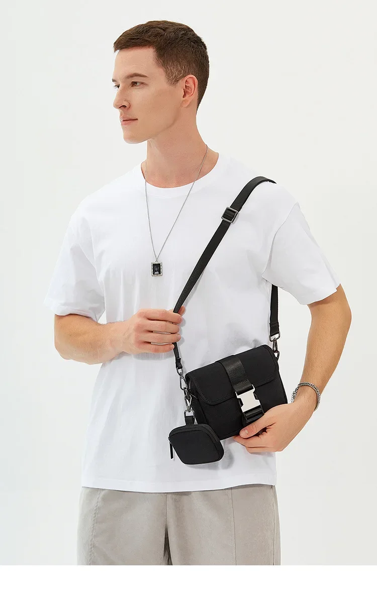 Men's Crossbody Phone Bag, Fas - đánh giá và giá Street Fashion Youth