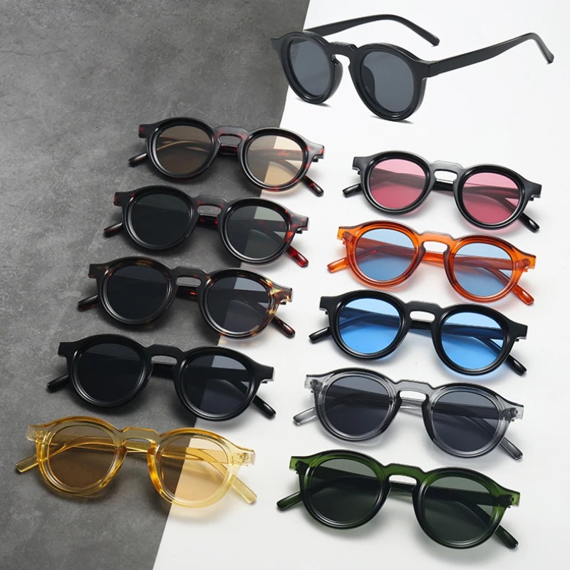 High Quality Round Sunglasses  - đánh giá và giá Street Fashion Glasses