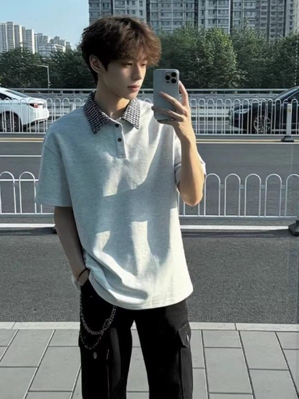 Loose Fit Summer Short Sleeve  - đánh giá và giá Street Fashion Hong Kong